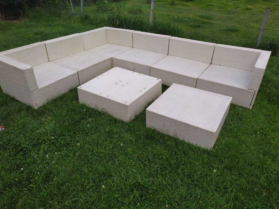 Komplet wypoczynkowy na taras, ogród pod altane