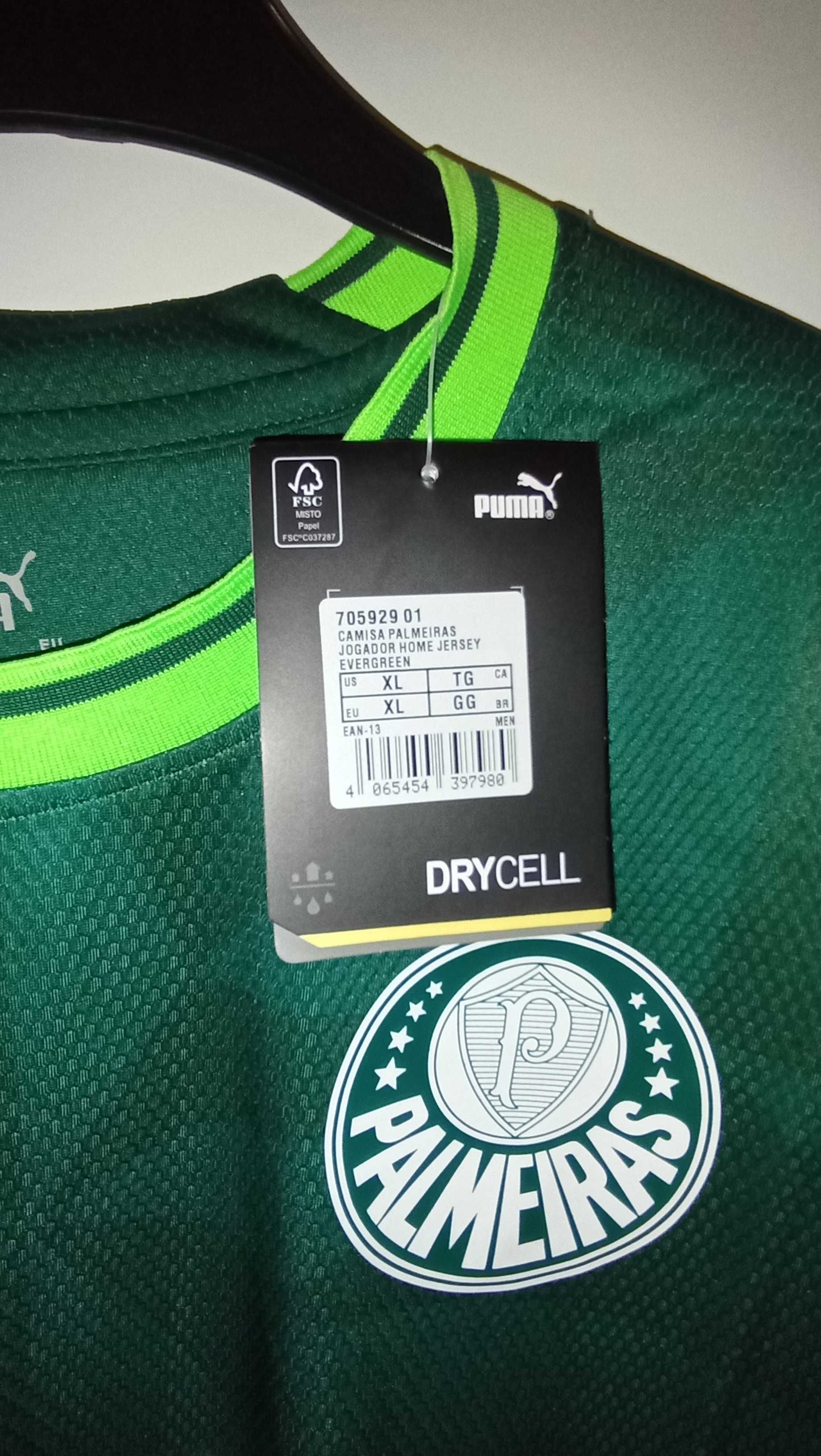 Camisola Palmeiras Verde Puma XL