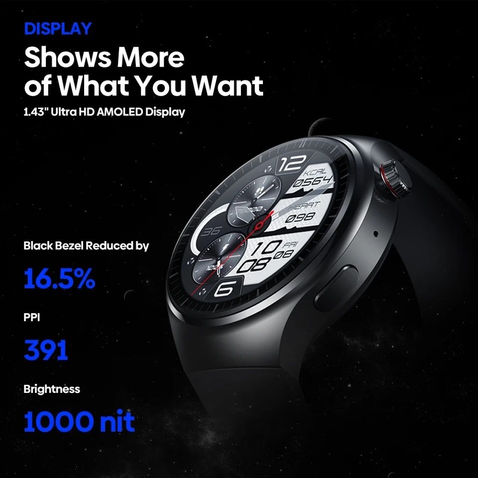 Новинка Zeblaze Thor Ultra 4G Smartwatch Black 2GB + 16 GB годинник