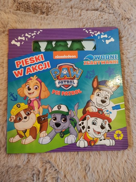 Kolorowanka wodna wielorazowa psi patrol