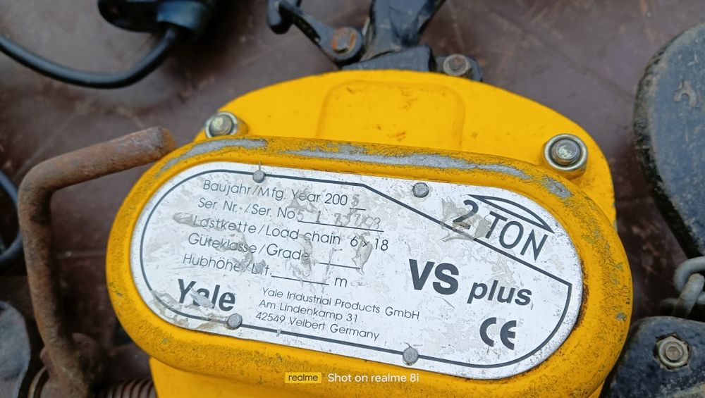 Wciągarka łańcuchowa Yale