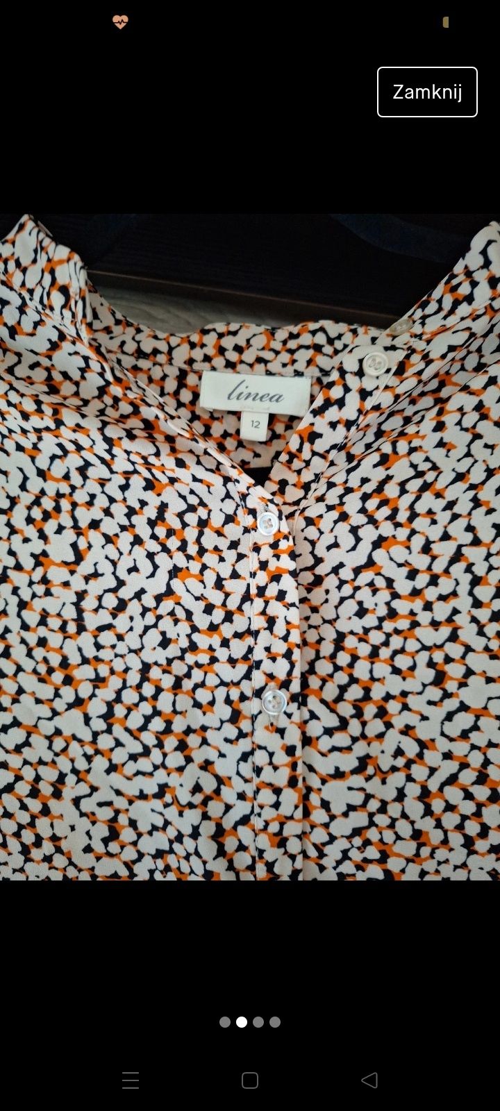 Elegancka bluzeczka we wzór L