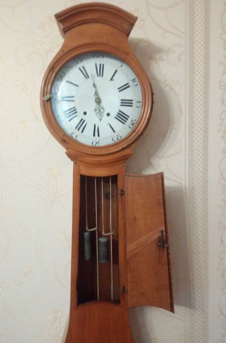 Pałacowy Zegar stojący Biedermeier - linkowieci