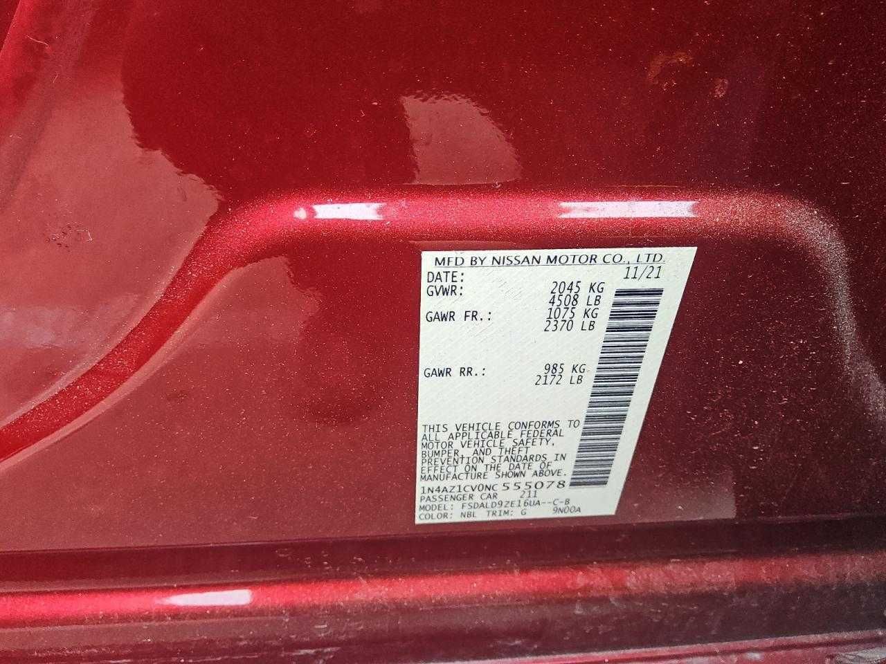 Nissan Leaf 2022