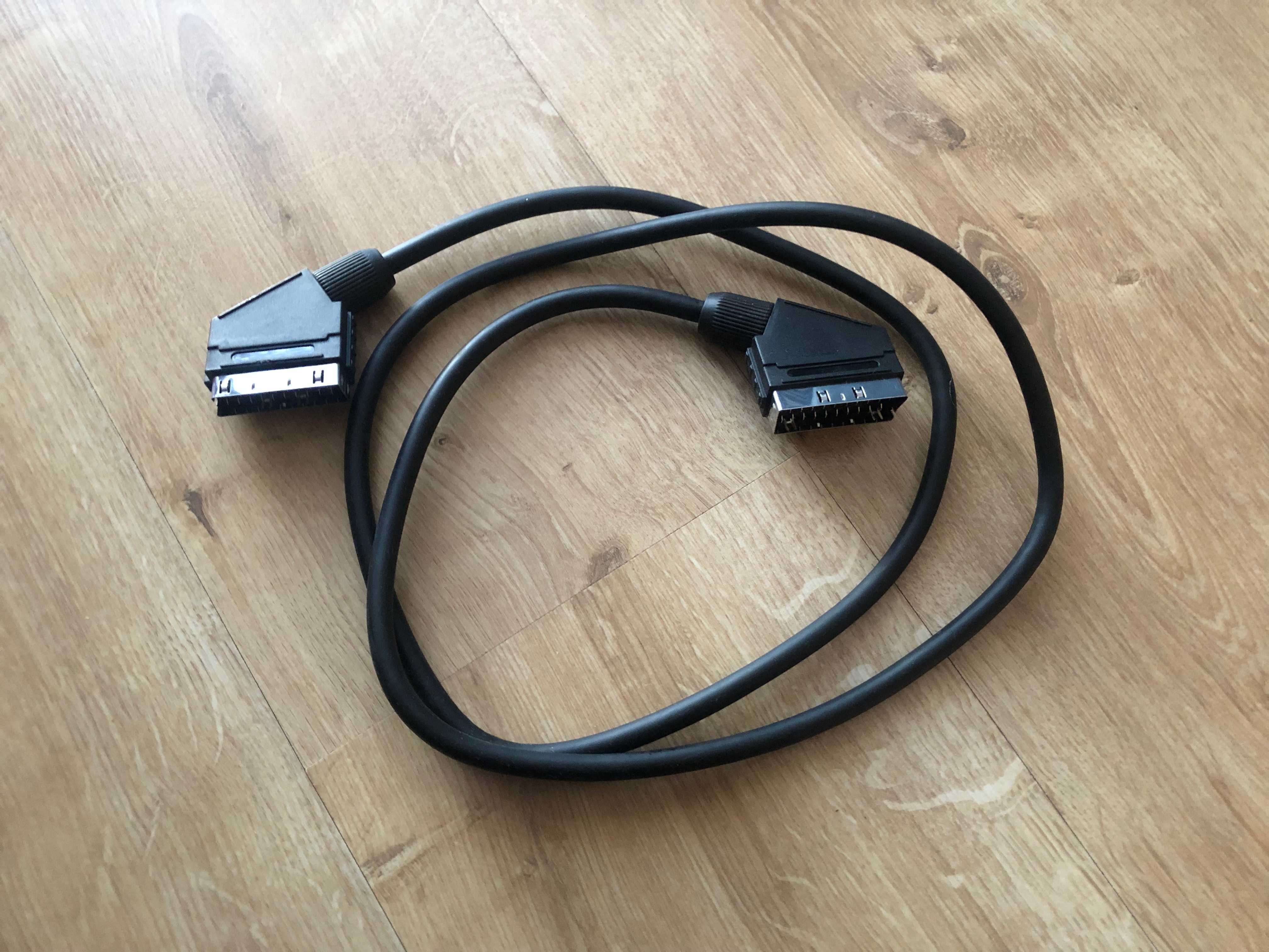 komplet 9 kabli - kable - HDMI, EURO, sygnałowy, inne...