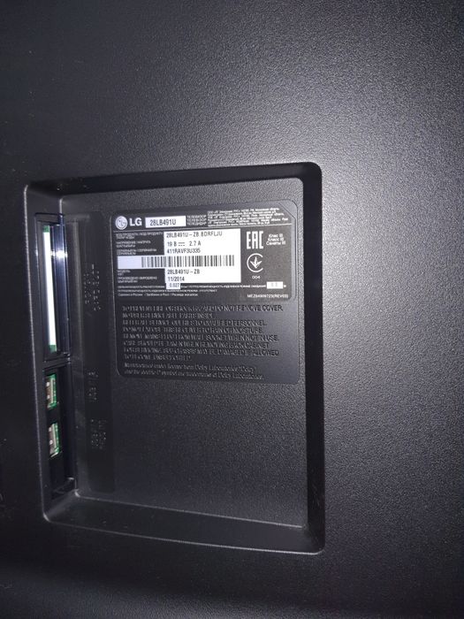 Телевізор LG smart, Wi-Fi 28'