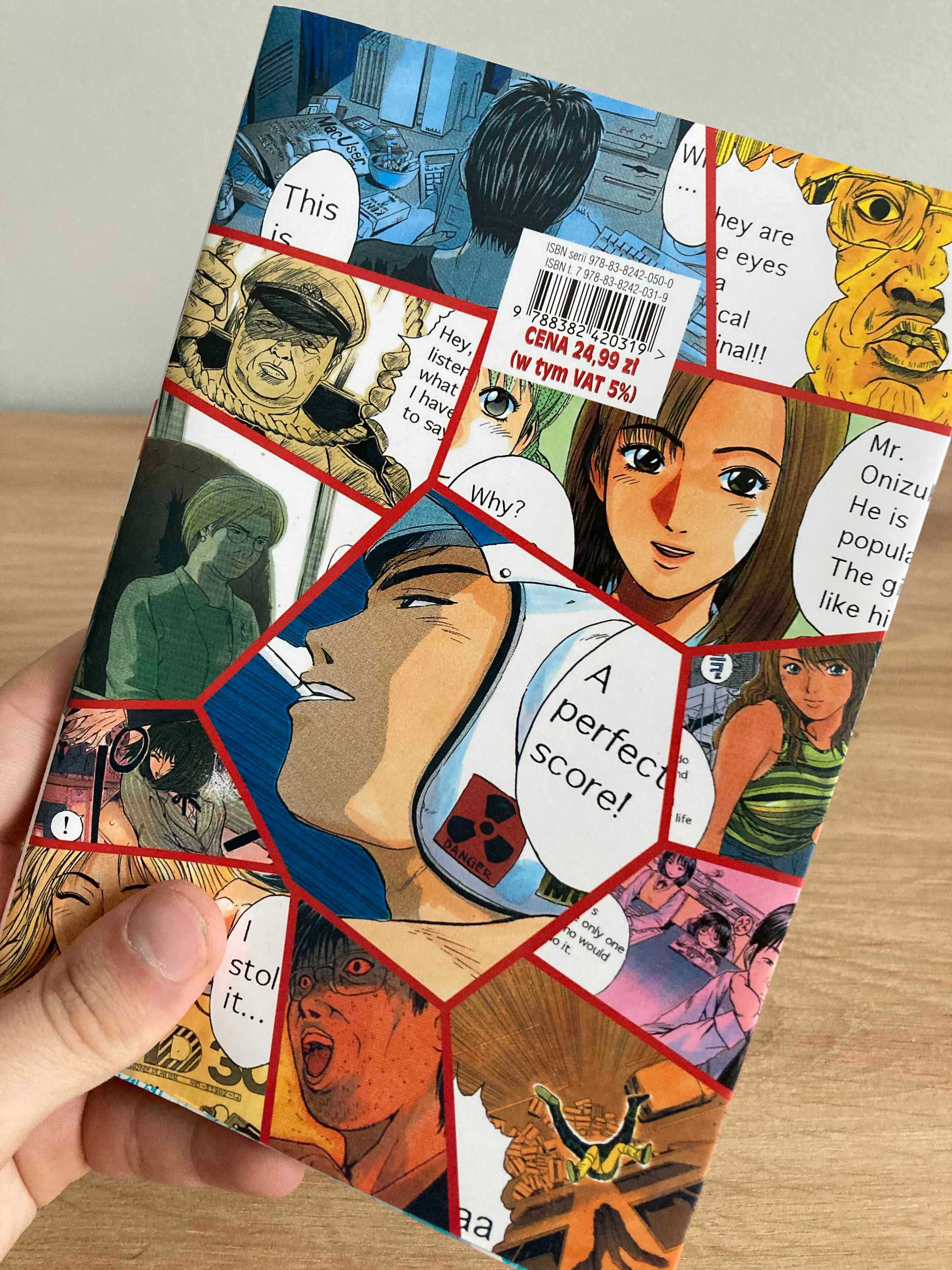 Manga GTO - Great Teacher Onizuka - wydanie PL - Tom 7