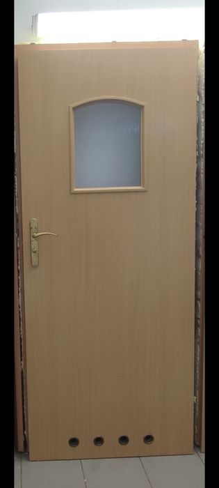 Drzwi łazienkowe z ościeżnicą