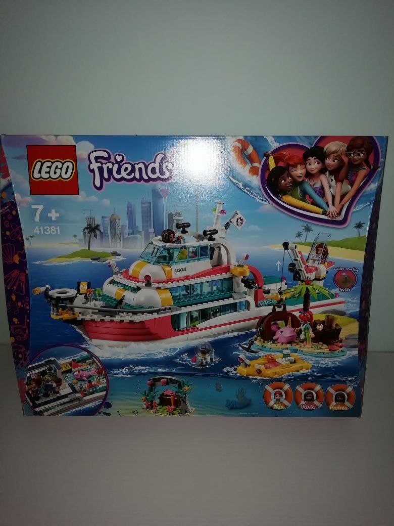 Lego Friends 41381 Łódź ratunkowa