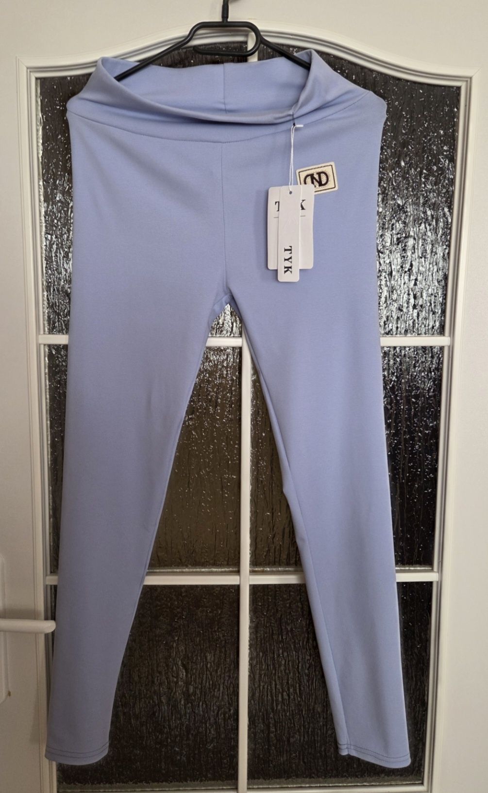 Legginsy Damskie Niebieskie 2XL-3XL