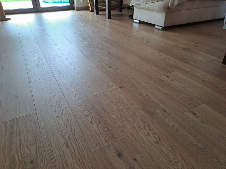 Panele podłogowe z demontażu