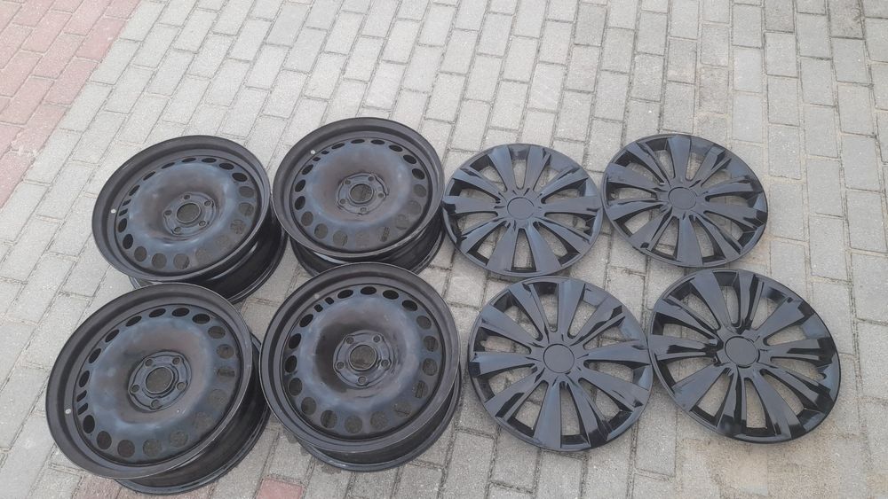 felgi stalowe 16 5x105 opel astra J + czarne kołpaki gratis