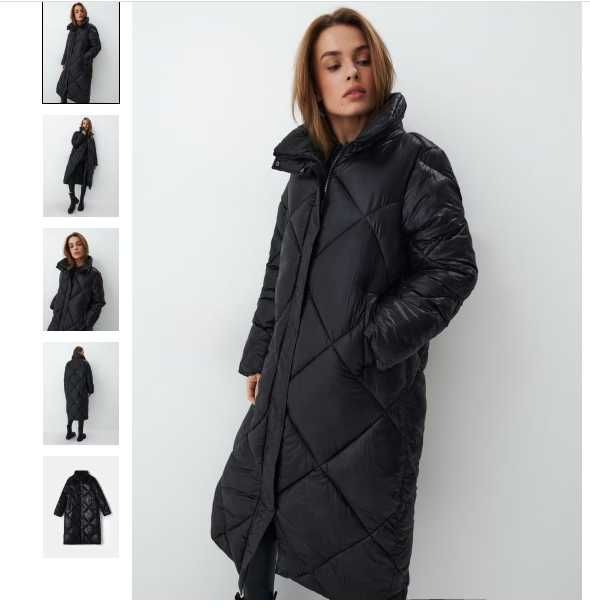 Стьобане зимове пальто mohito з біркою 40 розмір