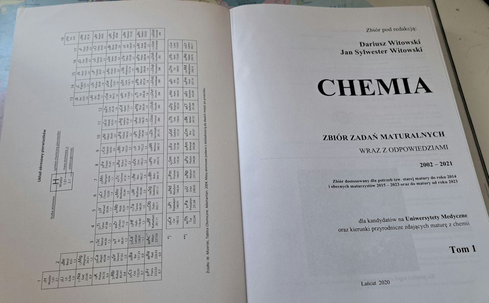 Zbiór zadań Witowski Chemia 1