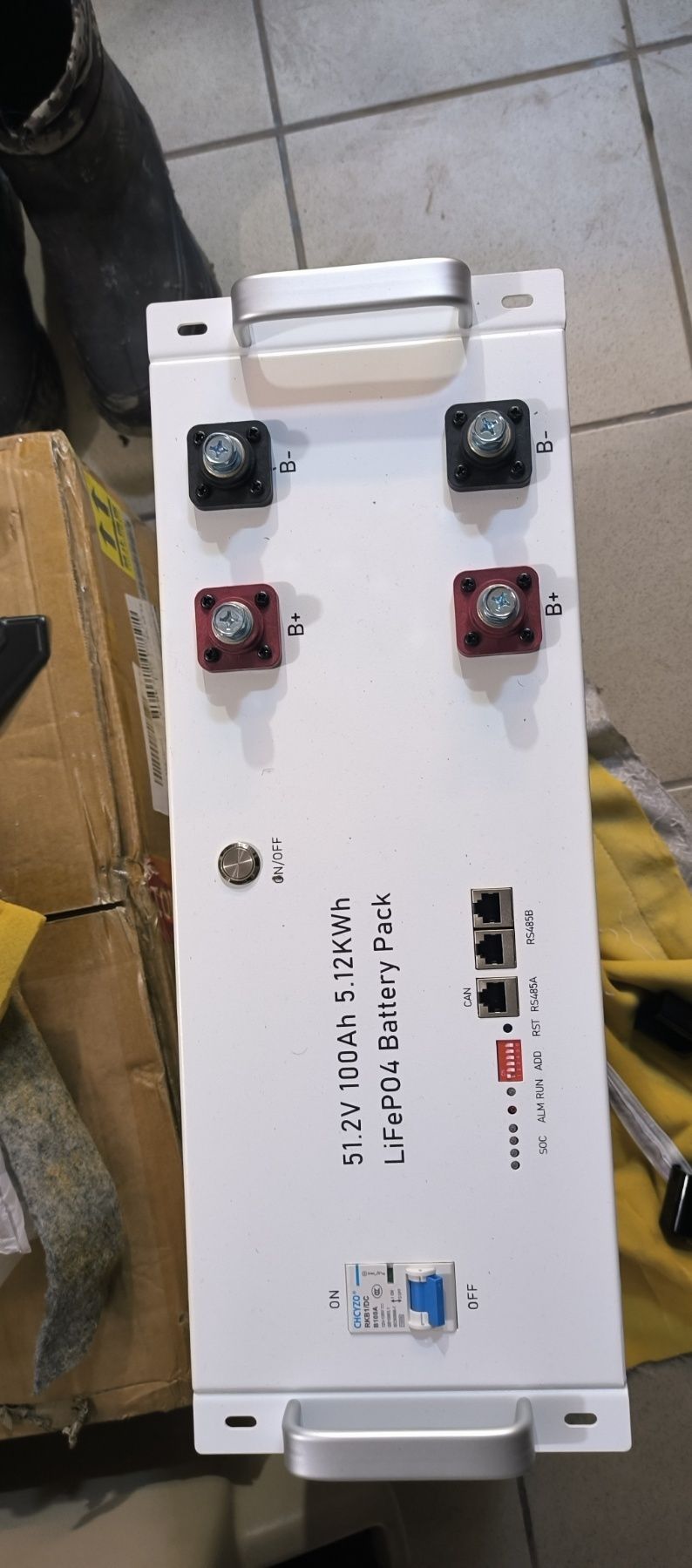 Інвертор 6200W + акумулятор 5.12KWh
