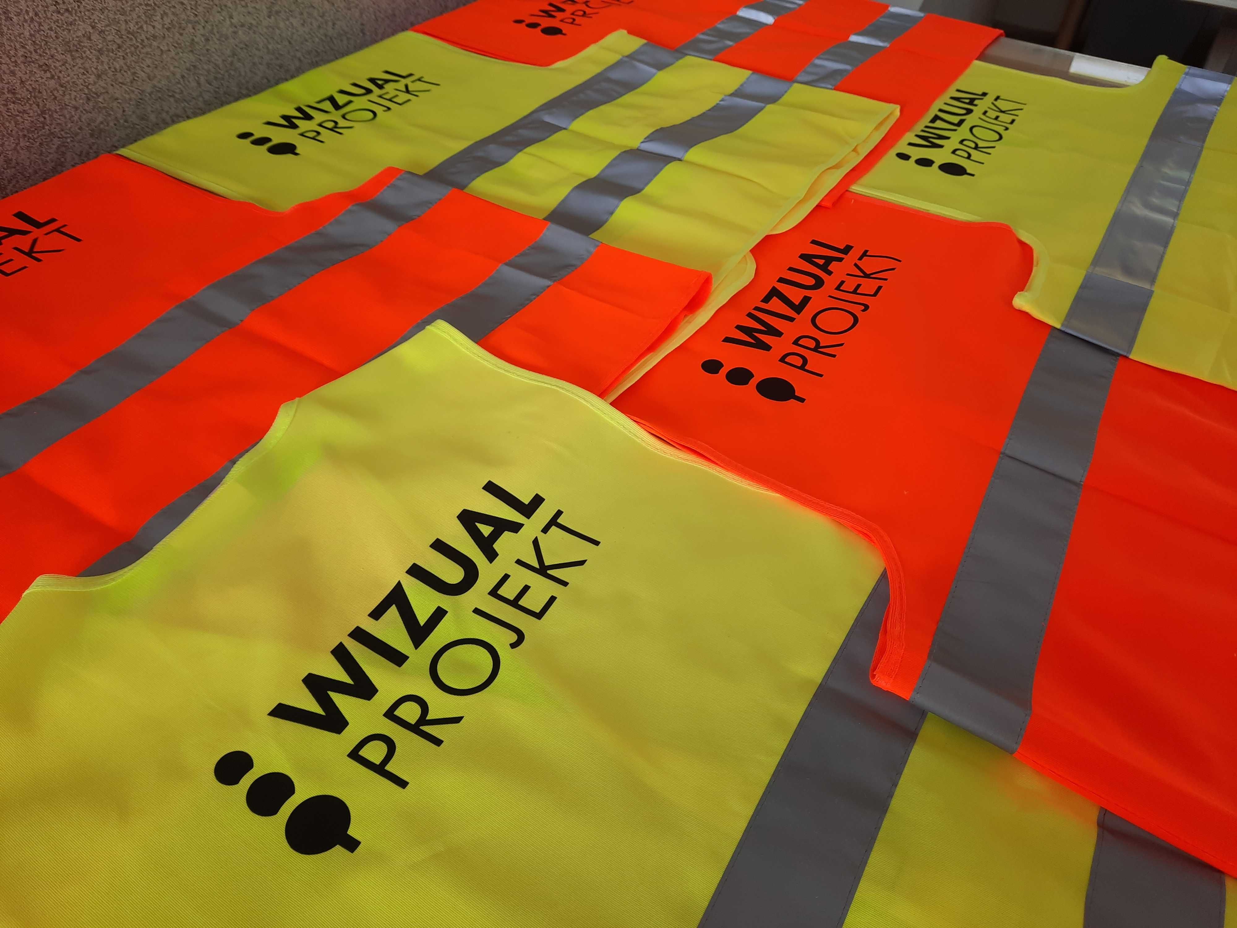 koszulka robocza z nadrukiem firmowym
