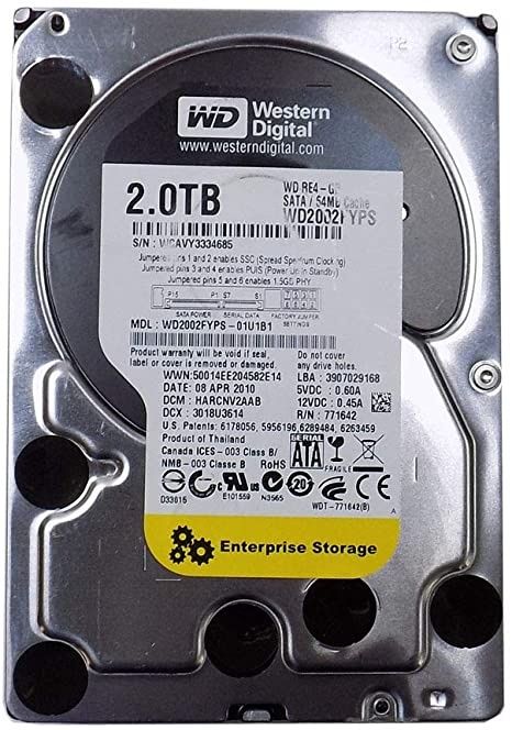 Disco HDD interno 3.5" 2Tb Western Digital