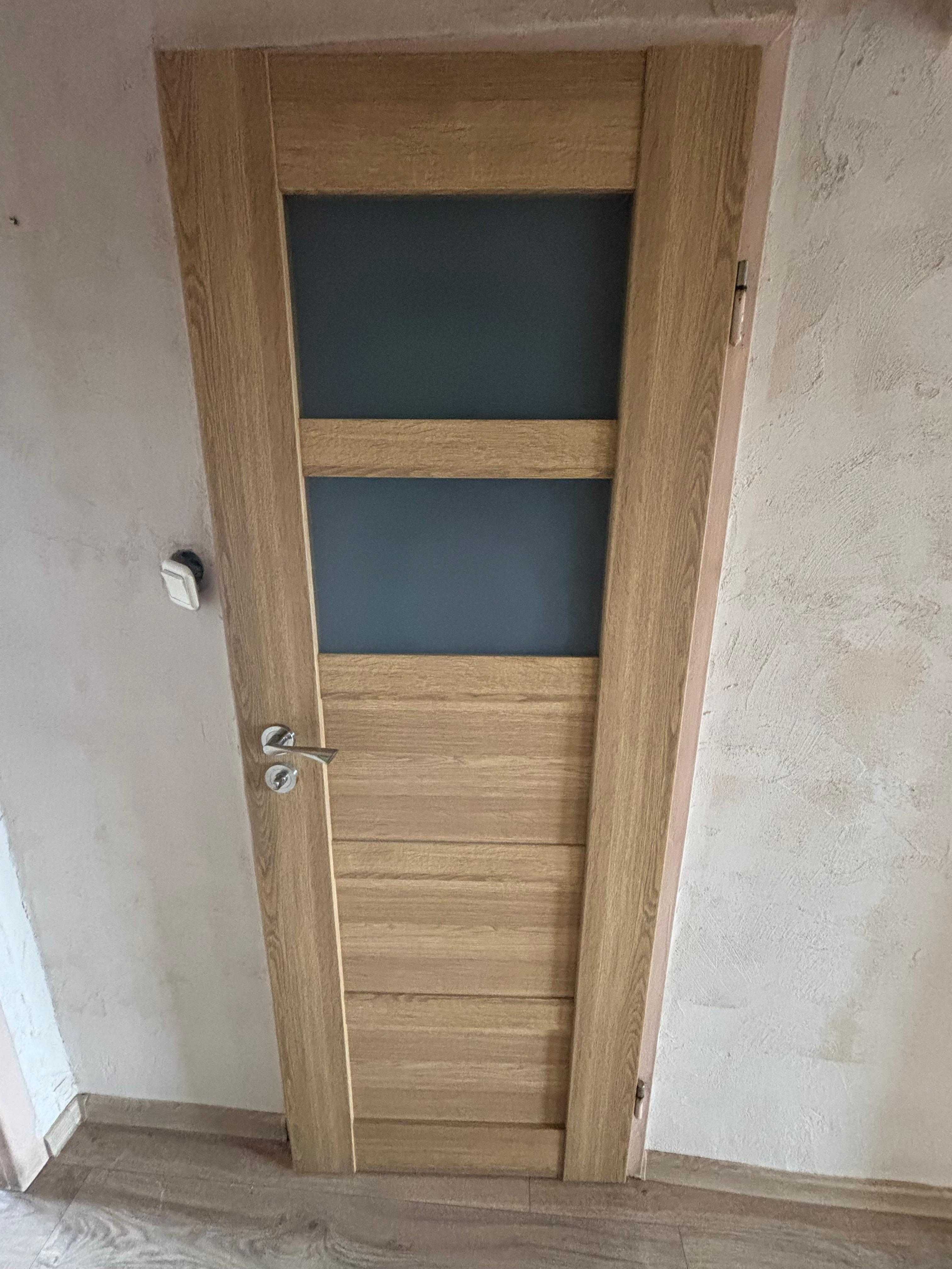 Drzwi prestige dab miodowy 70 i 80 2 sztuki
