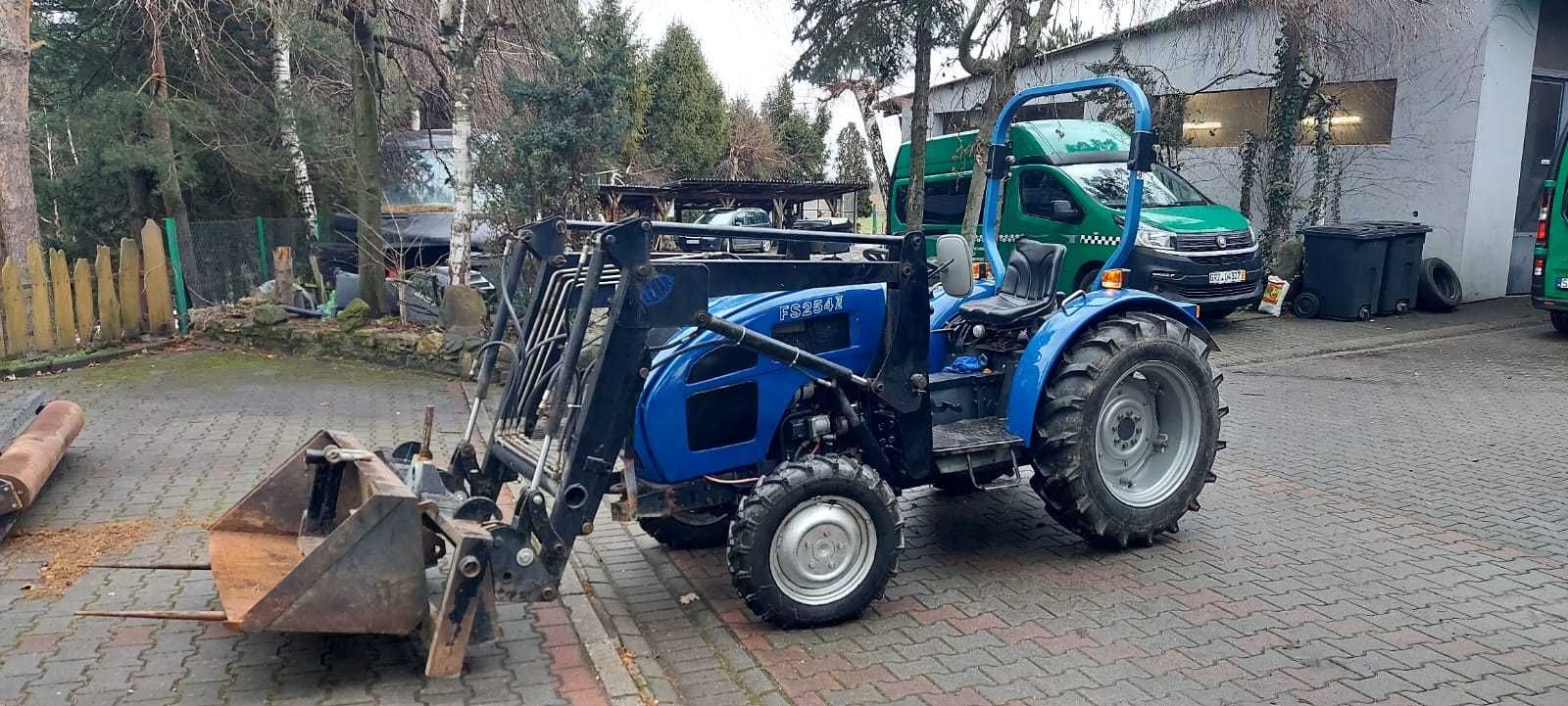 Traktor ciągnik lenar 254 4x4 papiery tur