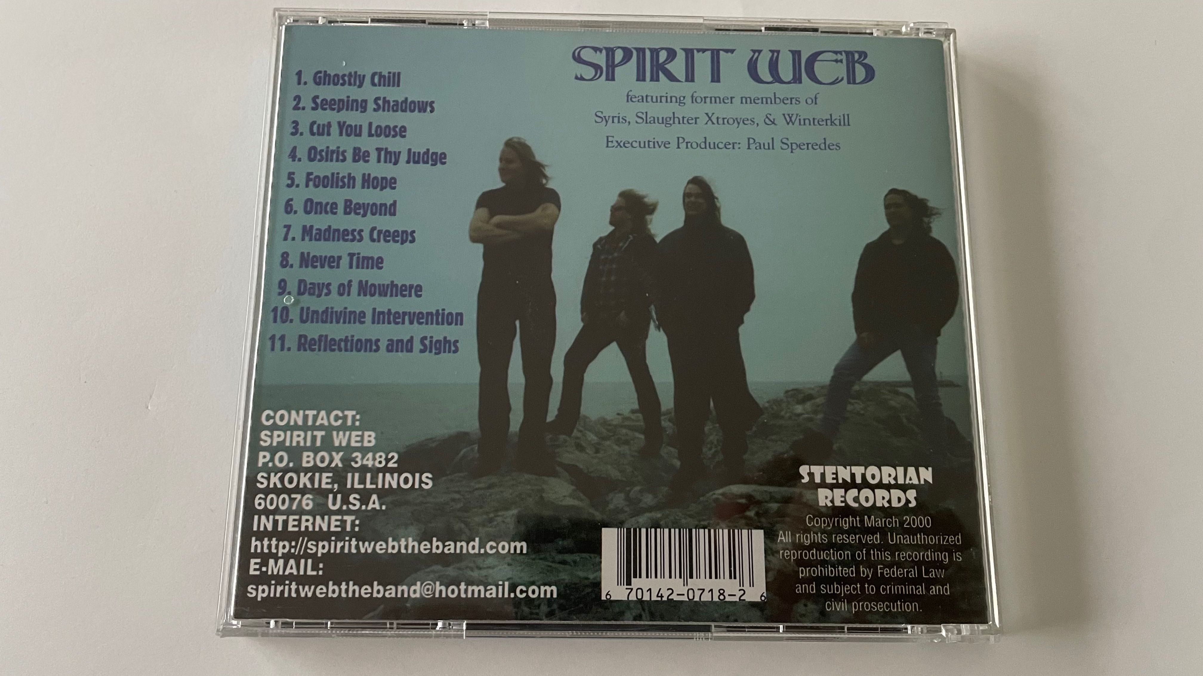 Spirit Web ‎– Spirit Web - cd