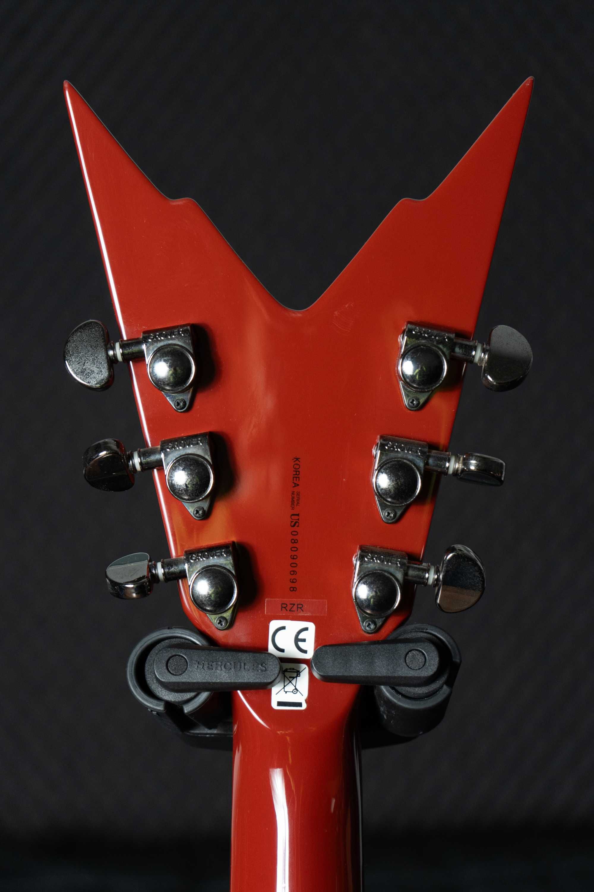 *Apenas 30 unidades* Dean Dime Razorback Flame Top 2008 - Trans Red