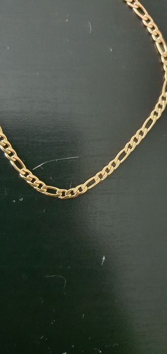 Pulseiras ouro laminado 18k malha 3x1  3mm