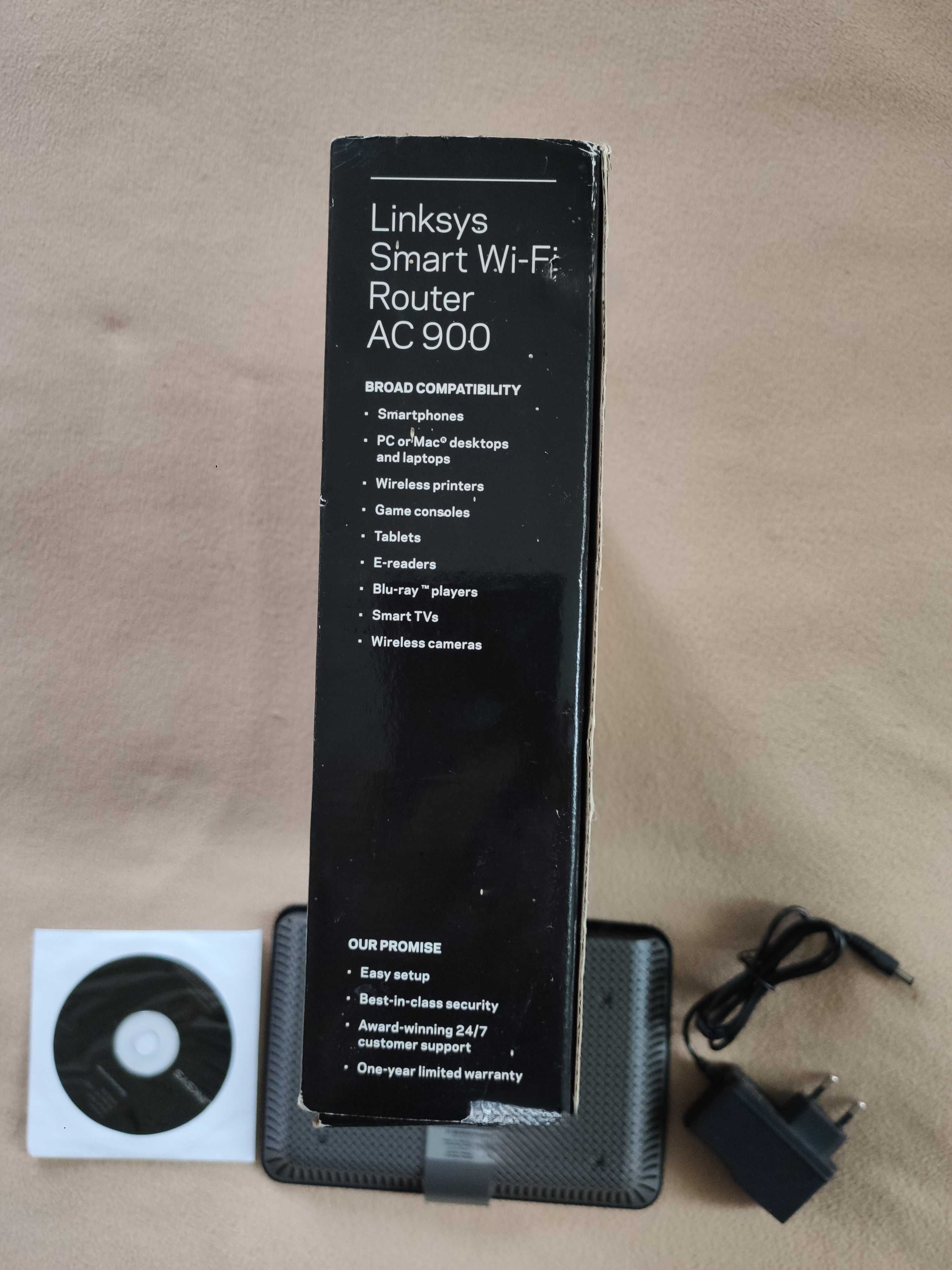 Smart WiFi AC 900 гигабитный роутер Linksys EA6200; 990мбит\с  на порт