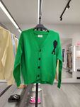 Кардиган AMI Paris Ami de Coeur Cardigan Green/Black