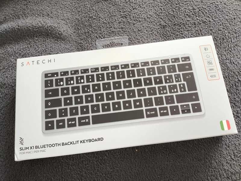 Klawiatura bezprzewodowa Satechi Slim X1, Mac