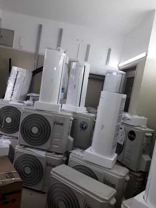 Ar condicionado, Eletricidade e Canalização