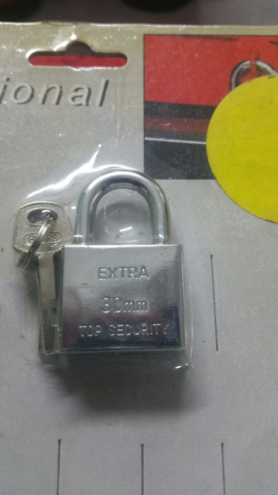 Conjunto de 3 cadeados