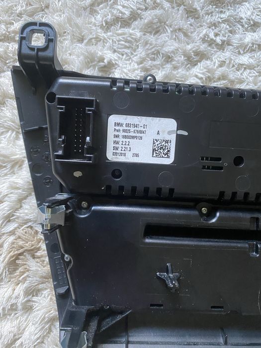 Климат БМВ BMW блок климат контроля Ceramic Controller Керамика