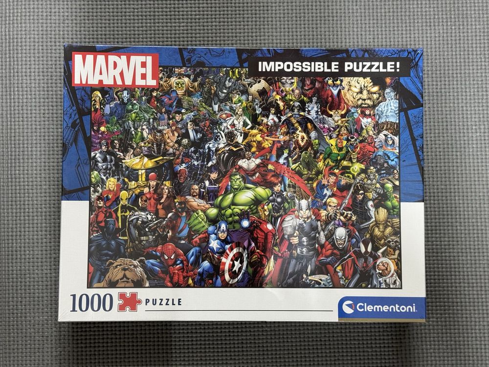 Marvel - Puzzle impossível 1000 peças