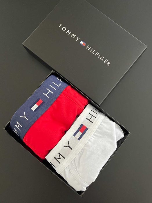 Люксові чоловічі боксери TOMMY HILFIGER. Мужские трусы Томми Хилфигер