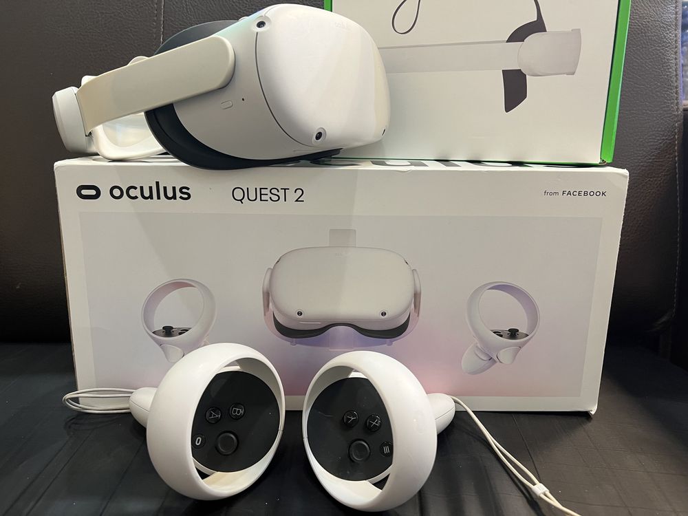 Gogle VR Oculus Quest 2 128gb + nowy pasek - sklep Just Play Tczew