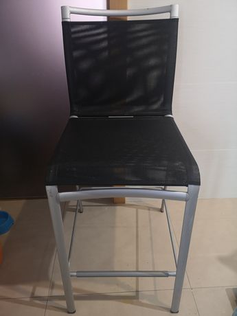 Cadeira bar alta preto