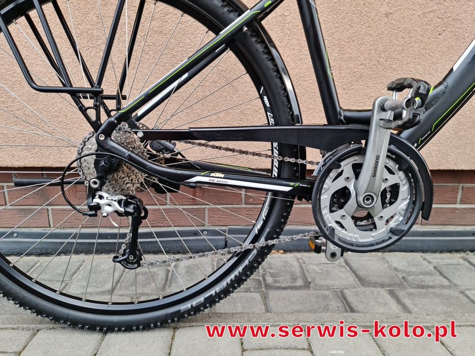 Rower damski damka crossowa KTM koła 28 SHIMANO DEORE XT aluminium