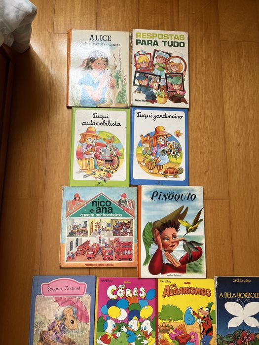 Conjunto de 10 historias antigas para crianças