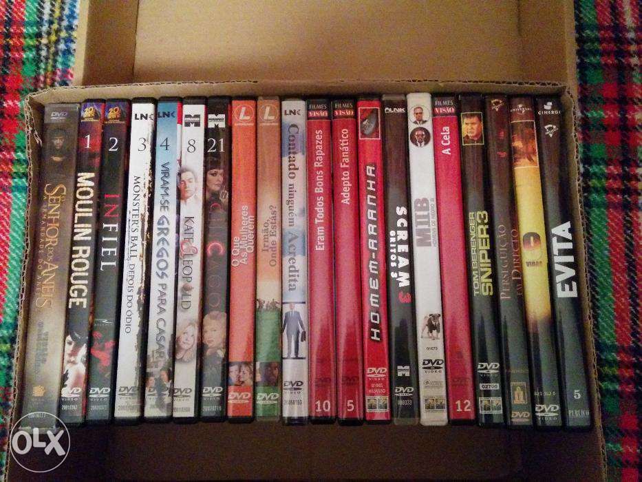 Conjunto 11 Filmes em DVD