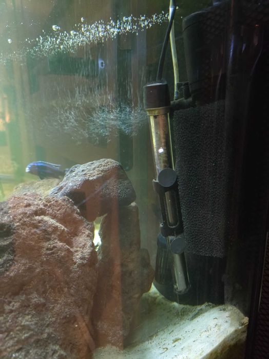 Zestaw akwarium 375 litów, szafka, 2x filtr kubelkowy, Pyszczaki