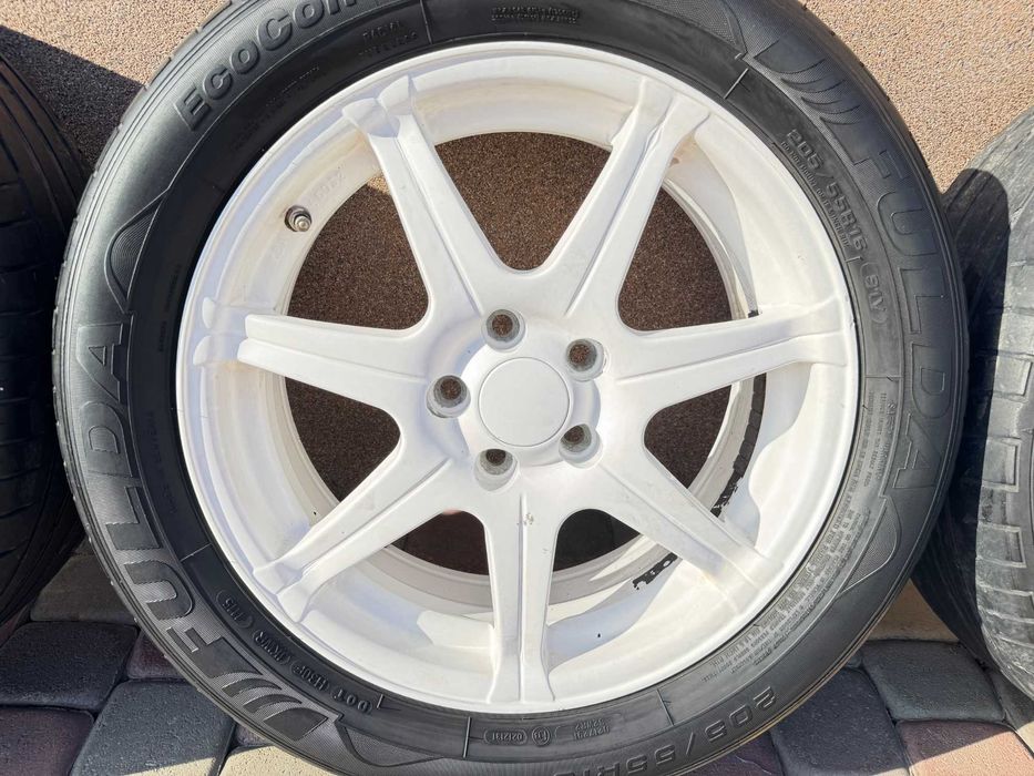 Тітанові діски FBS 5*100 R16 VW Golf 4-Skoda rapid-faBia-Audi 3