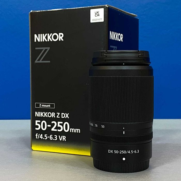 Nikon Nikkor Z 50-250mm f/4.5-6.3 DX VR (NOVA - 3 ANOS DE GARANTIA)