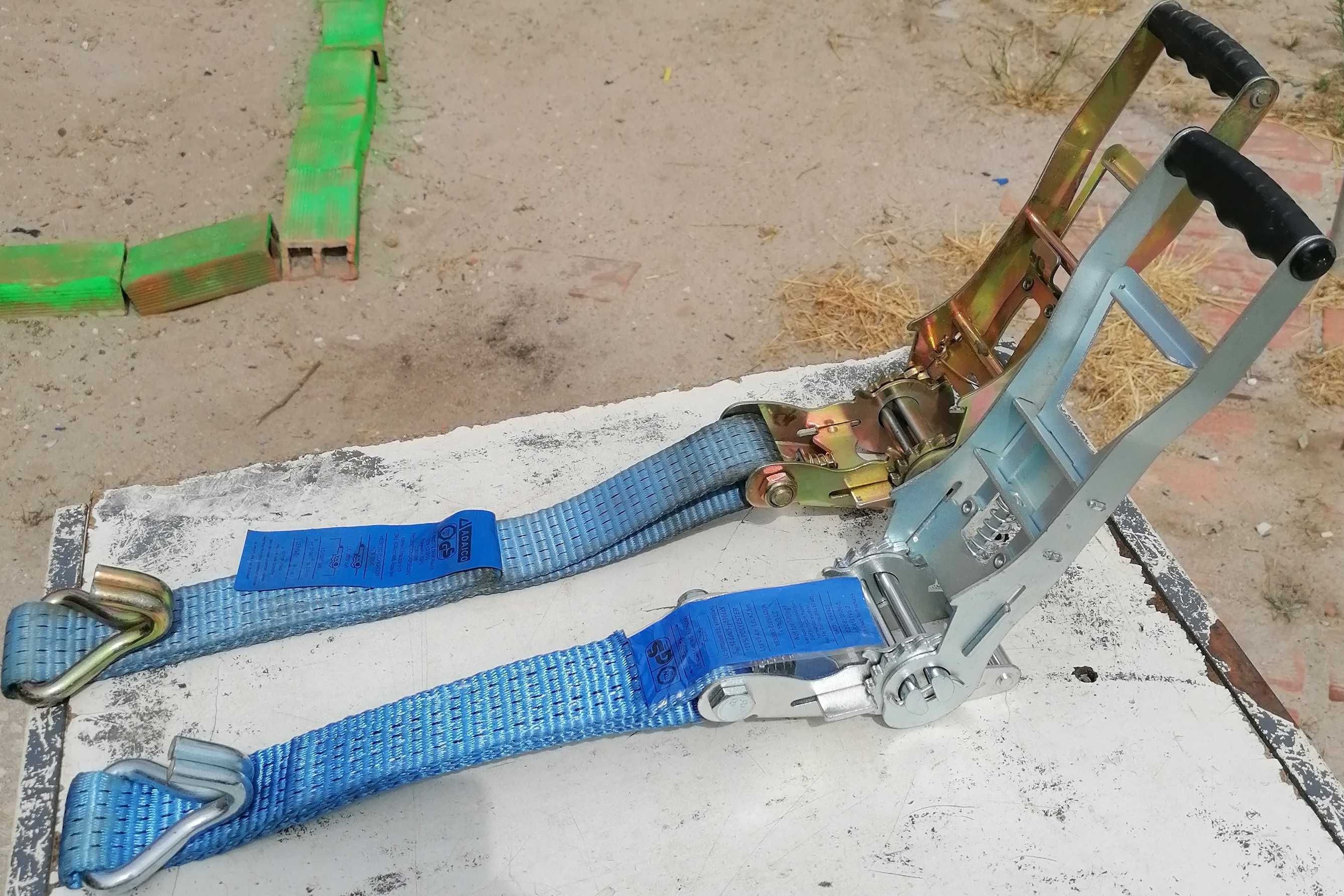cintas para segurar cargas