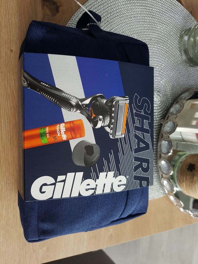 Gillette Proglide Zestaw Dla Mężczyzn Kosmetyczka Maszynka Wkład Żel