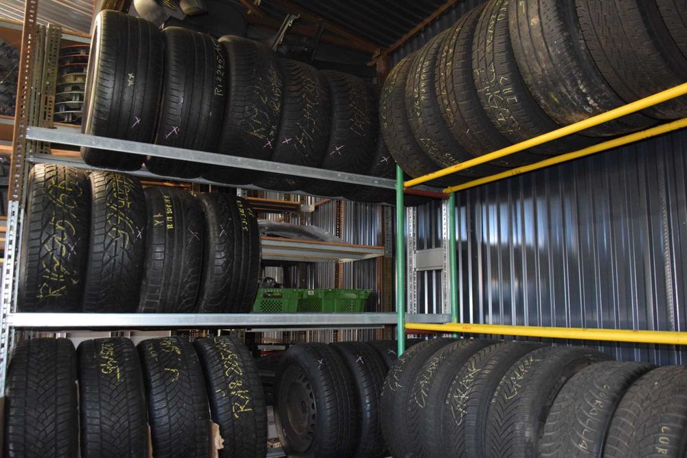 Używane opony zimowe/letnie, felgi stalowe/aluminowe, koła - różne R