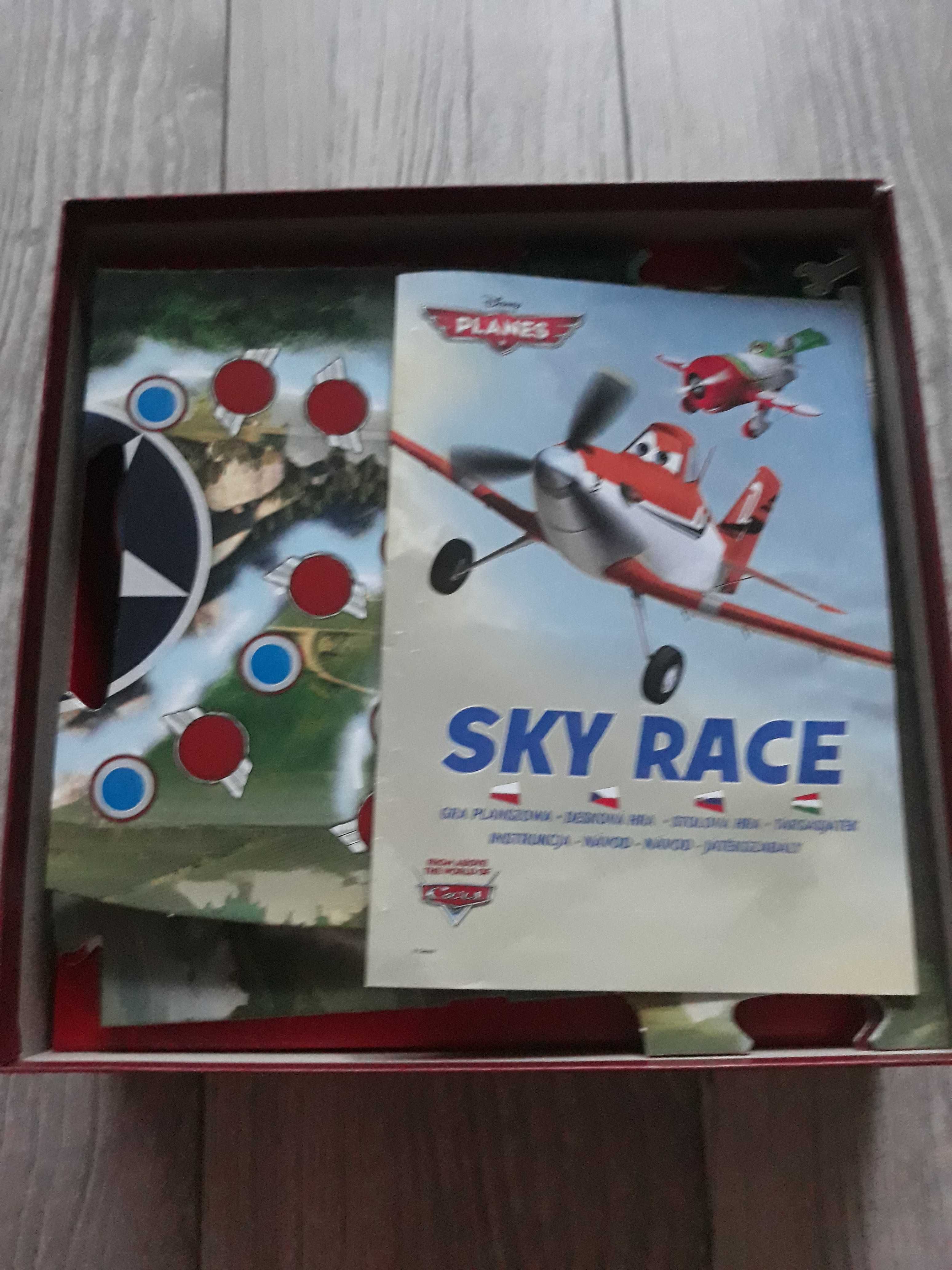 Gra planszowa samoloty Sky race