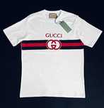 Gucci nowy t shirt męski kolor biały rozm XL wyprzedaż !!