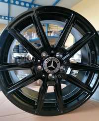Czarne felgi aluminiowe Mercedes 17 cali 5x112