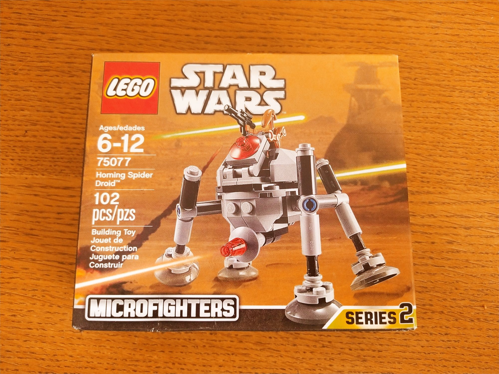 Lego 75077 Star Wars Droid Pająk 2015 rok Microfighters Series 2 MISB