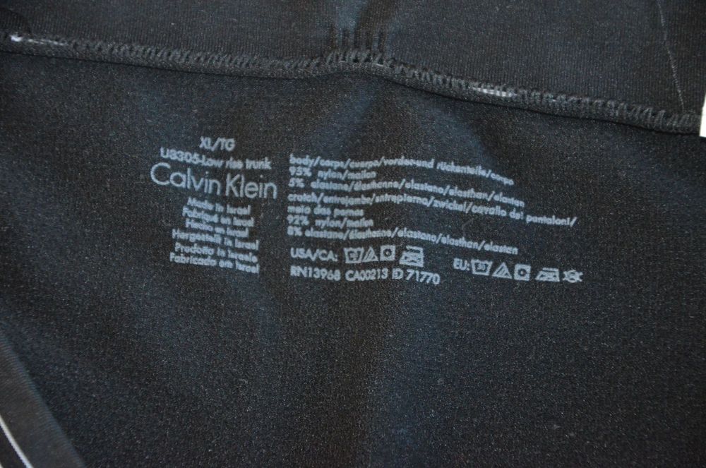 bokserki/majtki Calvin Klein r. xl czarne